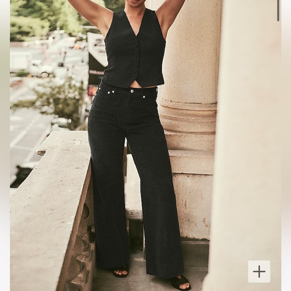 JCREW Wide Leg Corduroy Trouser
